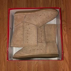 Eva&Zoe glitter gem boots